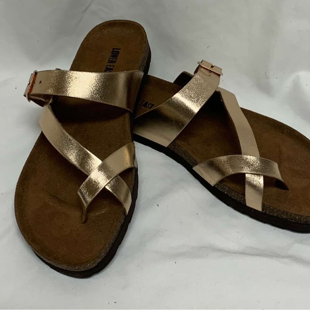 Lower East Side Women's Rose Gold Sandals